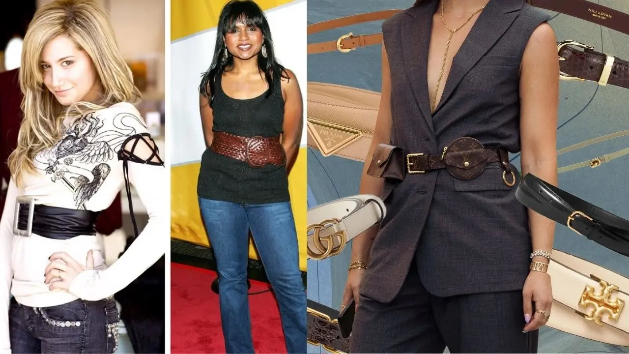 Belt Up! The Y2K Trend You Thought Was Dead Is Making Surprise Comeback Big Belt Trend from the Y2K Era Is Back, and It's Bigger Than Ever