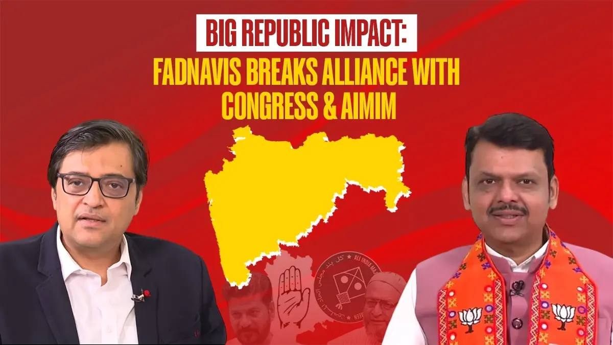 Big Republic Fadnavis Interview Impact: CM Orders Break of Alliance