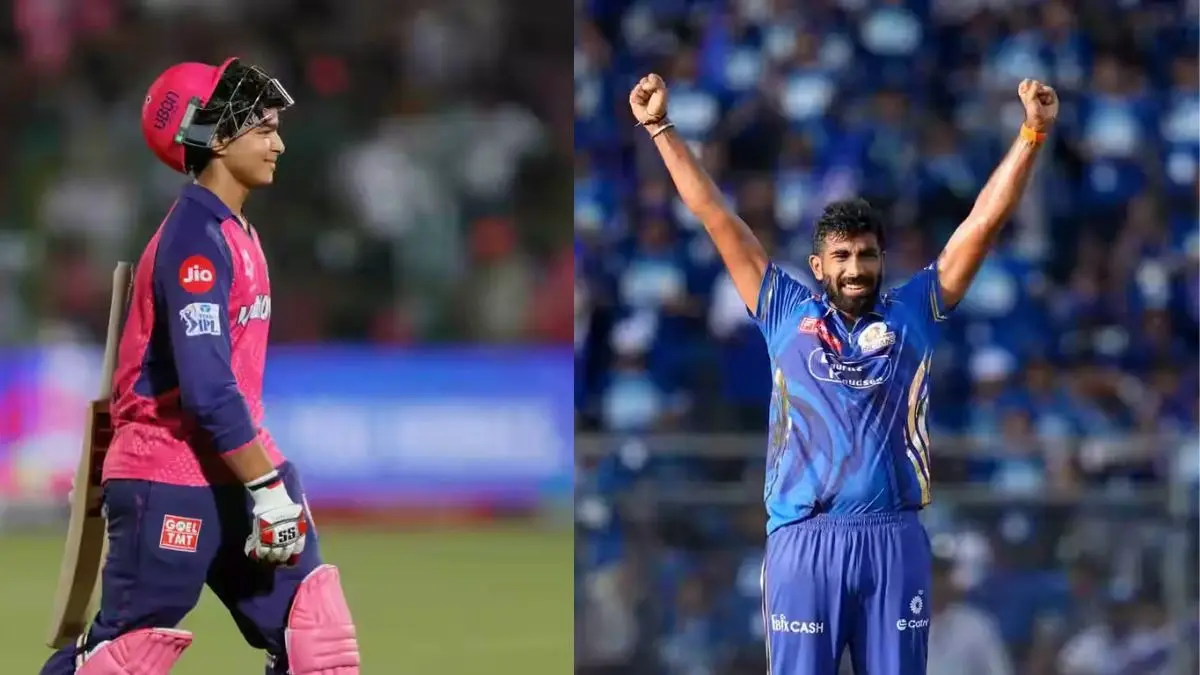 big test of Vaibhav suryavanshi who will face jasprit bumrah mi vs rr head to head record