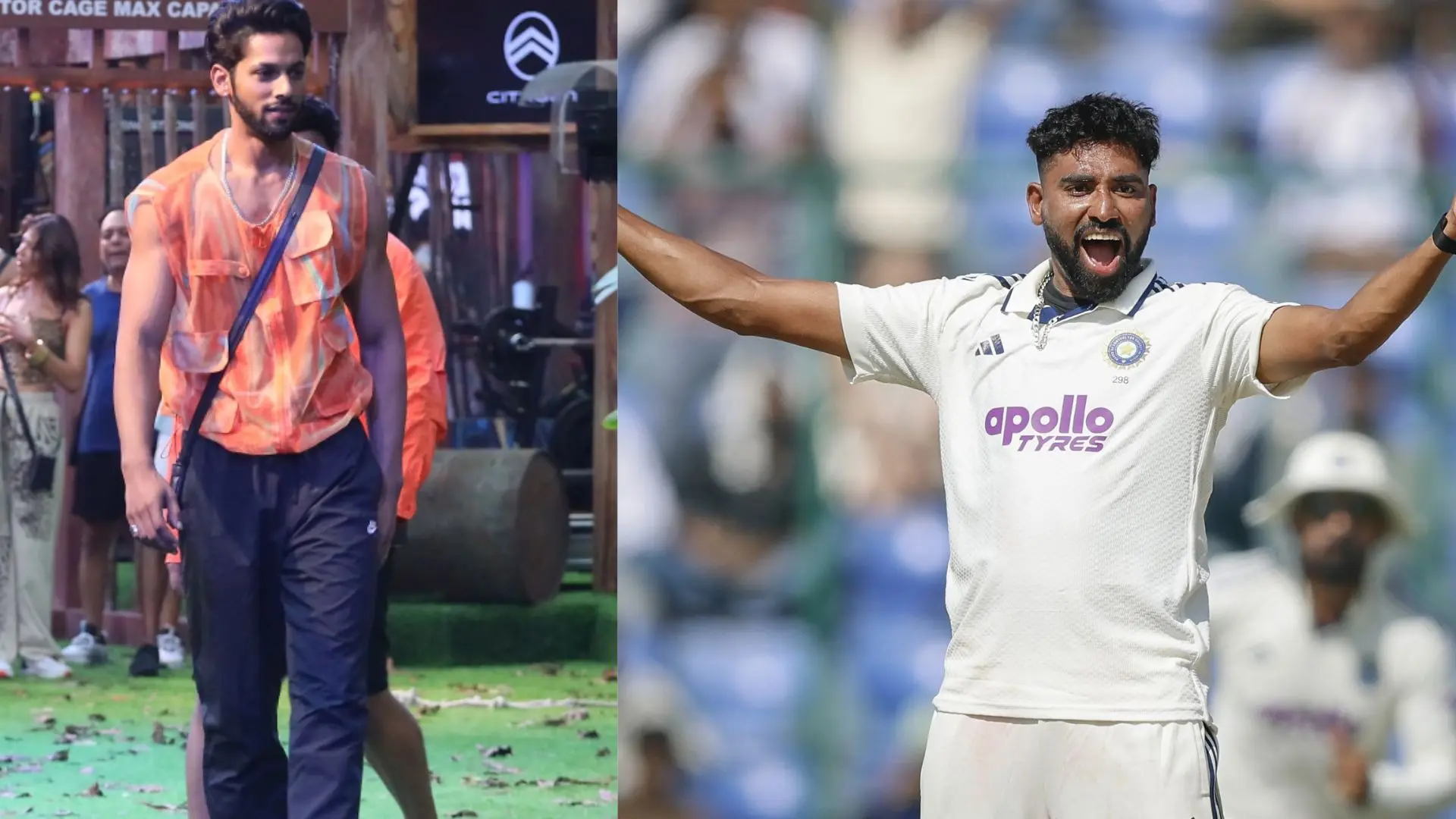 bigg boss 19 contestant baseer ali huge fan of mohammed Siraj shares about special connection