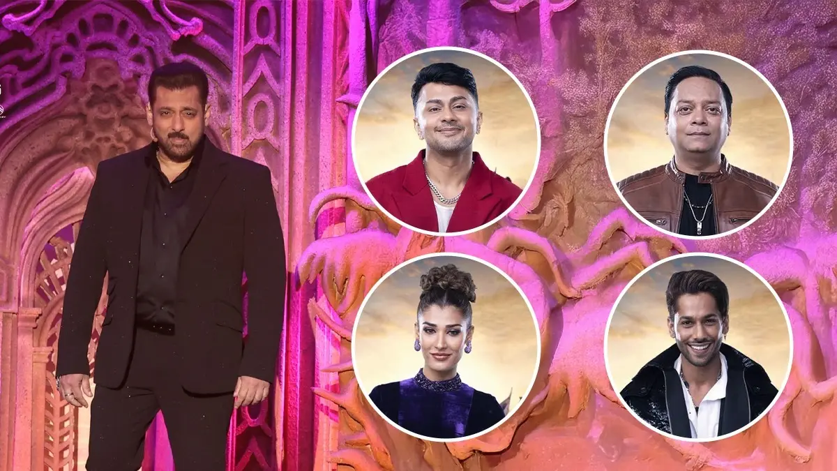 Bigg Boss 19 contestants during a task inside the house with live drama and updates.