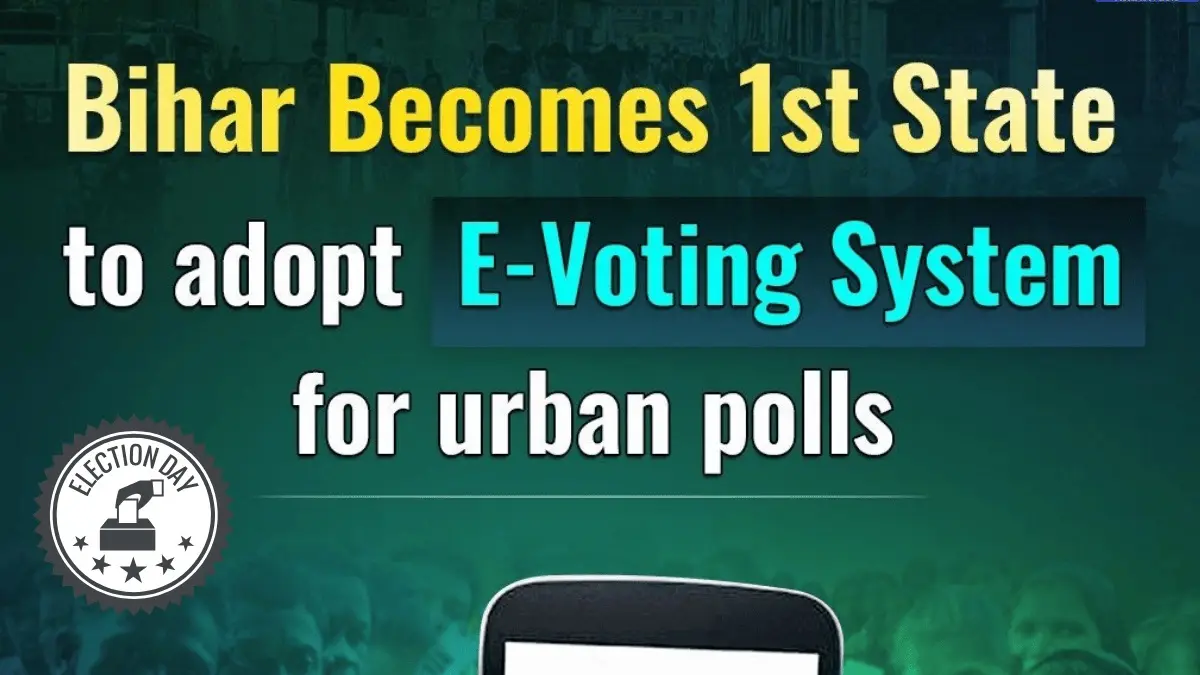 Bihar Becomes The First State In India To Start Mobile App E-Voting In Local Elections Bihar Becomes The First State In India To Start Mobile App E-Voting In Local Elections