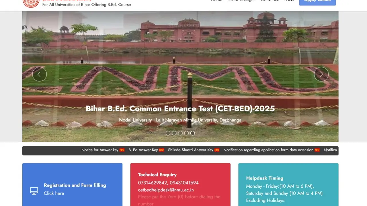 Bihar CET BEd Answer Key 2025 Released at biharcetbed-lnmu.in, Direct Link to Check Here Bihar CET BEd Answer Key 2025 Released at biharcetbed-lnmu.in, Direct Link to Check Here