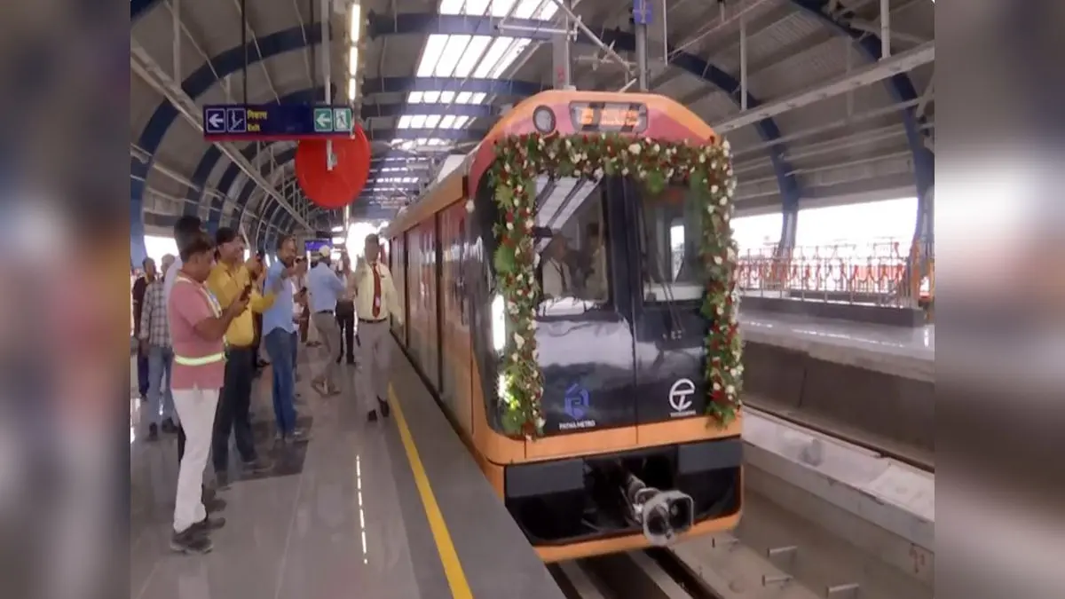 Bihar CM Nitish Kumar Inaugurates Patna Metro's First Phase, Running From ISBT To Bhoothnath