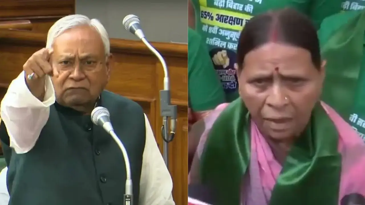 Bihar CM Nitish Kumar, Rabri Devi