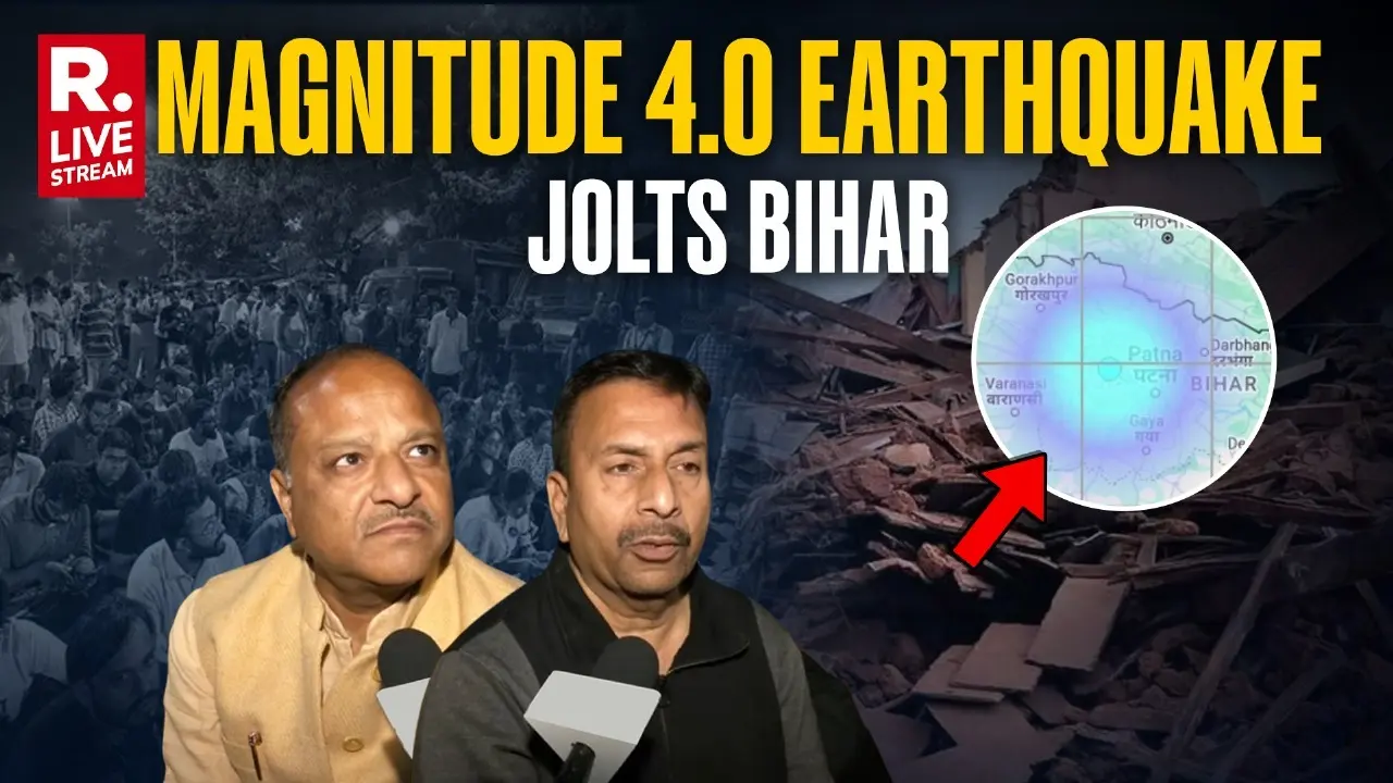 Bihar Earthquake After Delhi Earthquake, Records 4.0 on Richter Scale