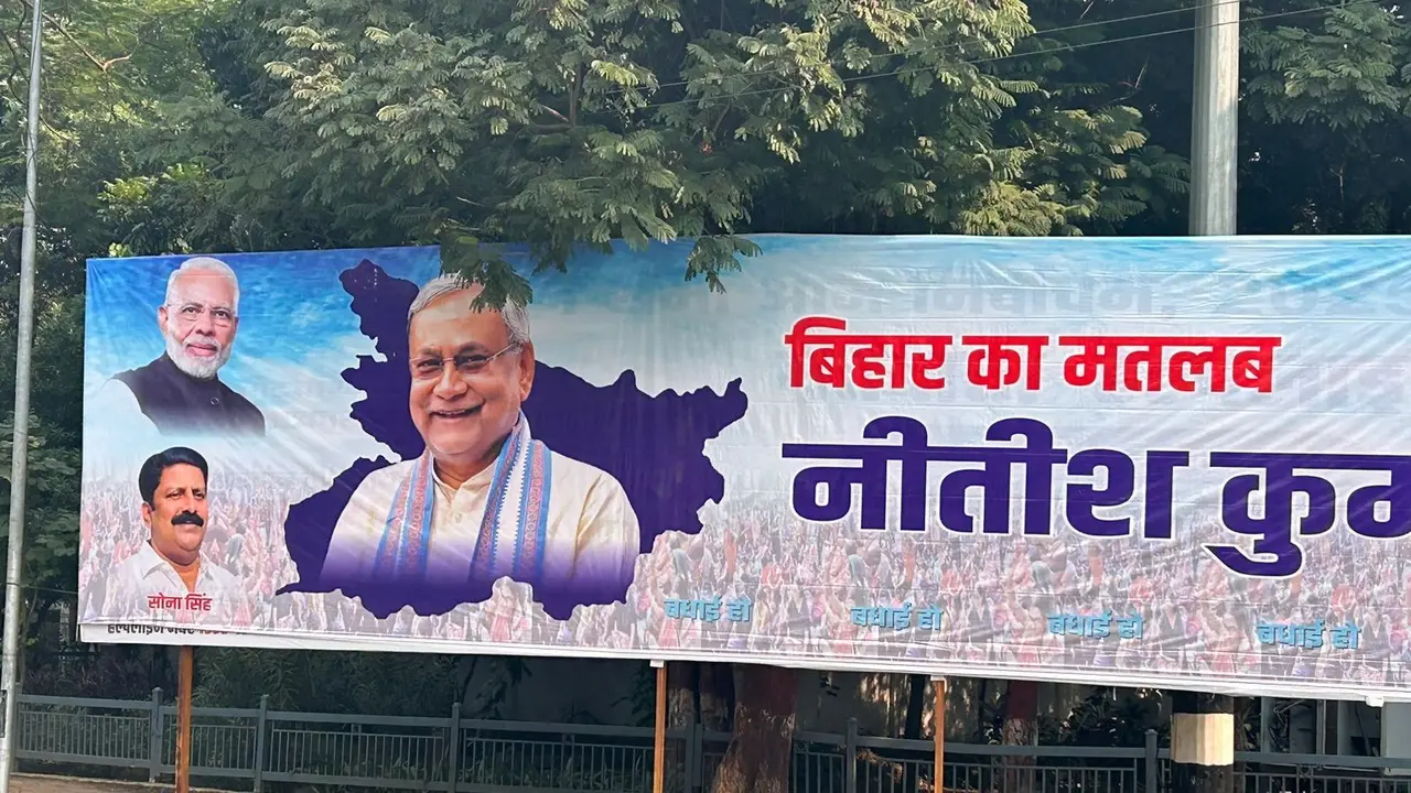 "Bihar ka matlab Nitish Kumar", NDA Supporters Begin Celebration as Alliance Surges Ahead in Leads