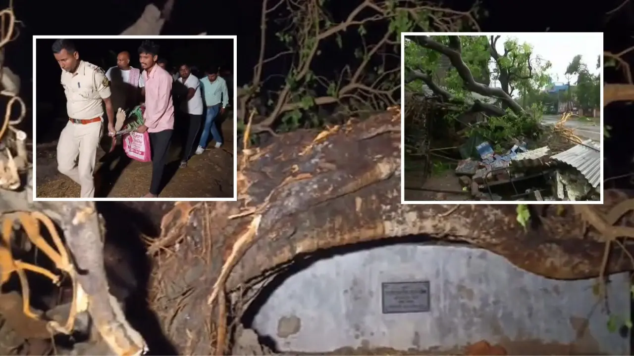 Bihar Nalanda Weather heavy rain with thunderstorm