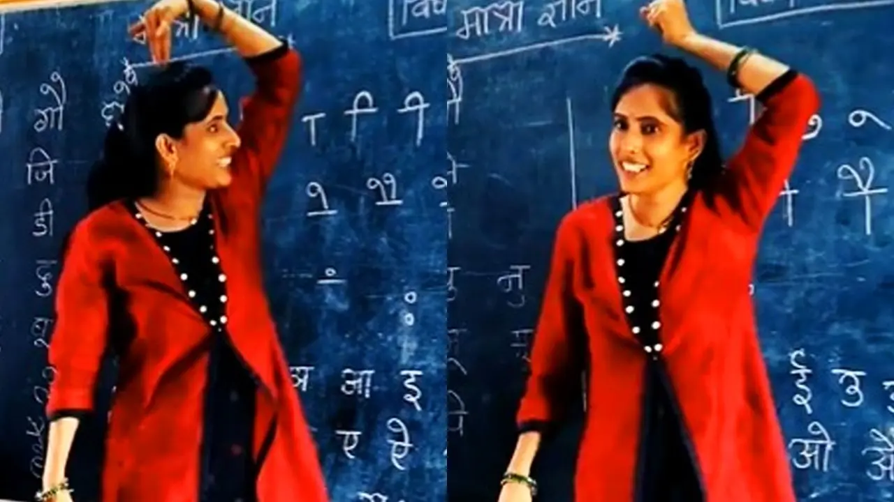 Watch: Bihar Teacher’s Unique Teaching Method Goes Viral, Internet Reacts Bihar Teacher