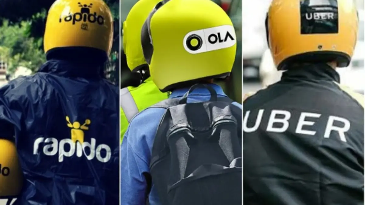 Bike Taxi Ola, Uber, Rapido