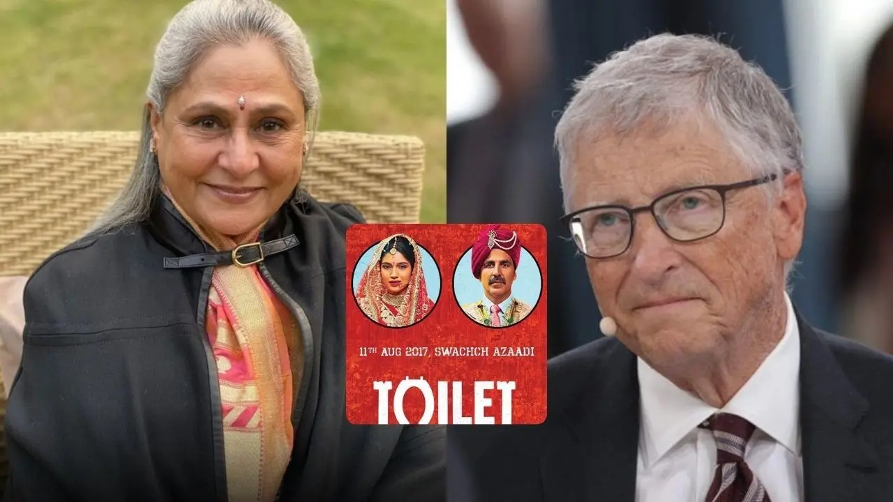 Toilet: Ek Prem Katha: Bill Gates And Jaya Bachchan's Opinion Clash Leaves Netizens Amused: Inko Koi Sath Baithao... Bill Gates Likes Toilet: Ek Prem Katha, But Jaya Bachchan Calls it 'Flop'