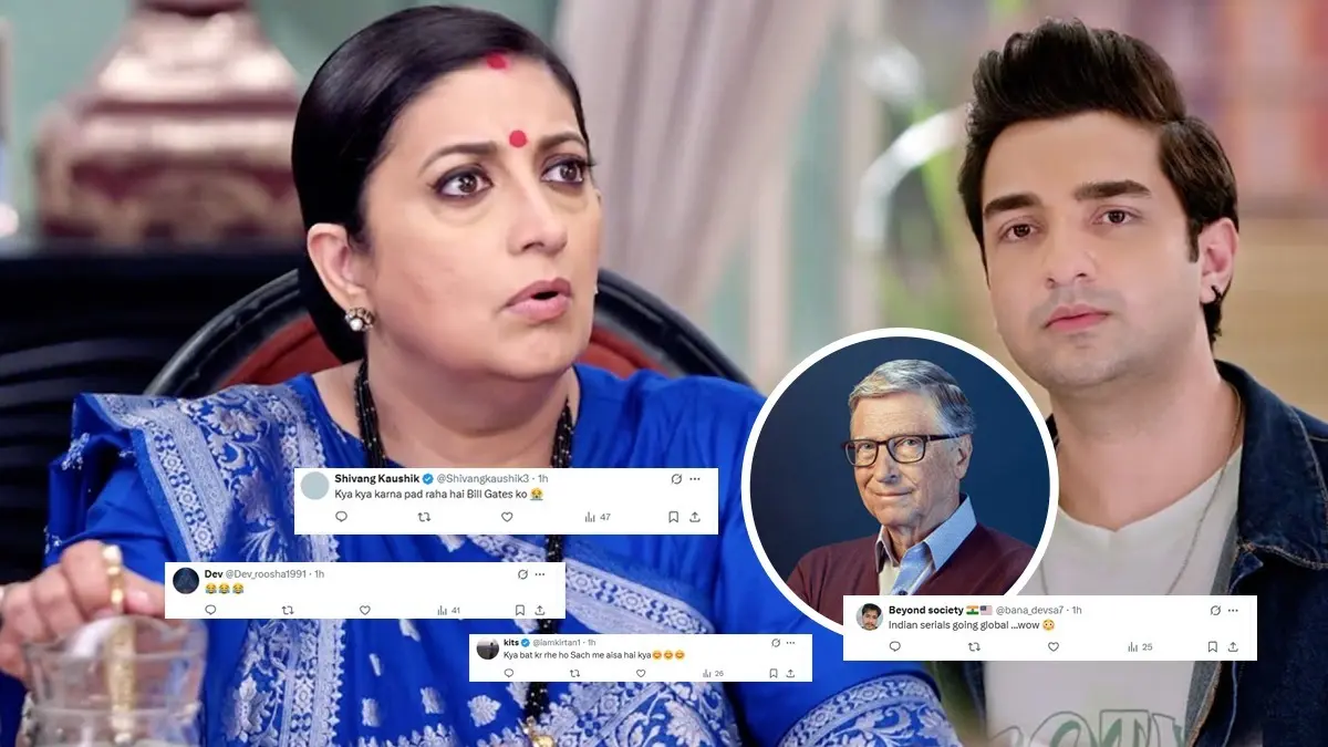 Bill Gates will feature in upcoming episodes of Kyunki Saas Bhi Kabhi Bahu Thi 2