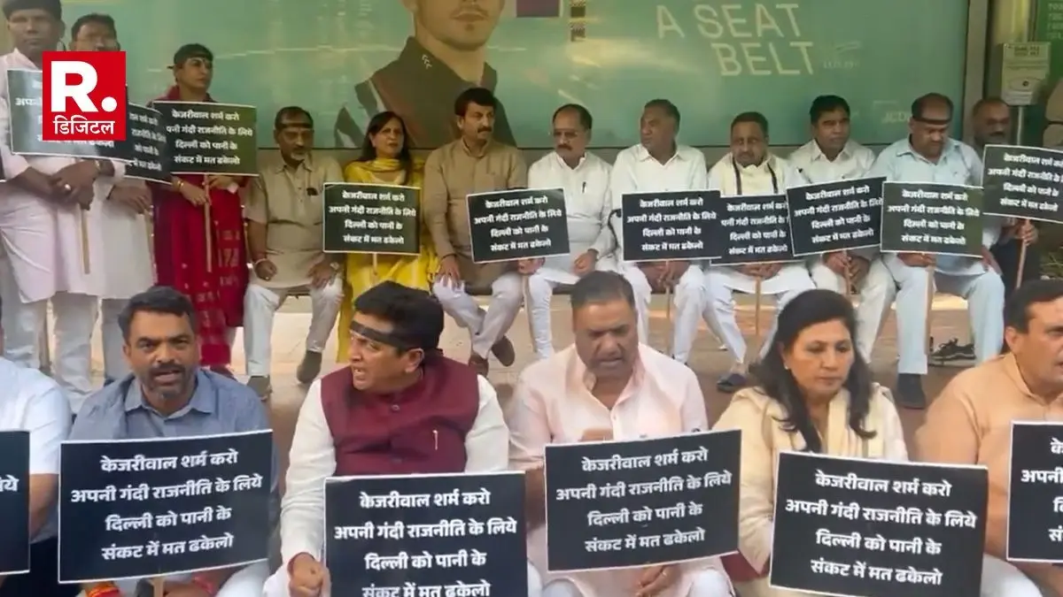 BJP accused Punjab government of stopping Delhi water