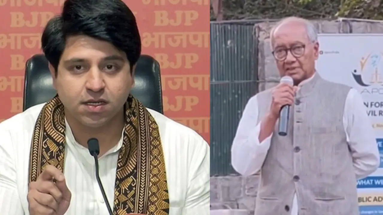 BJP attack on Digvijaya Singh Statement