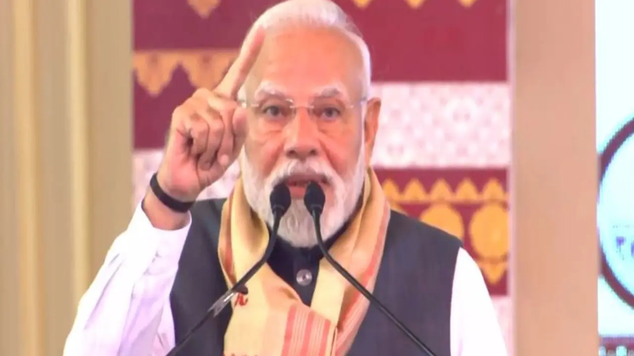 BJP correcting the ‘wrongs’ of Congress in Assam, says PM Modi