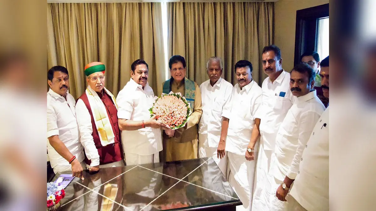 BJP Gears Up For Tamil Nadu Elections With 'Thamilagam Thalai Nimir Thamilanin Payanam' Initiative