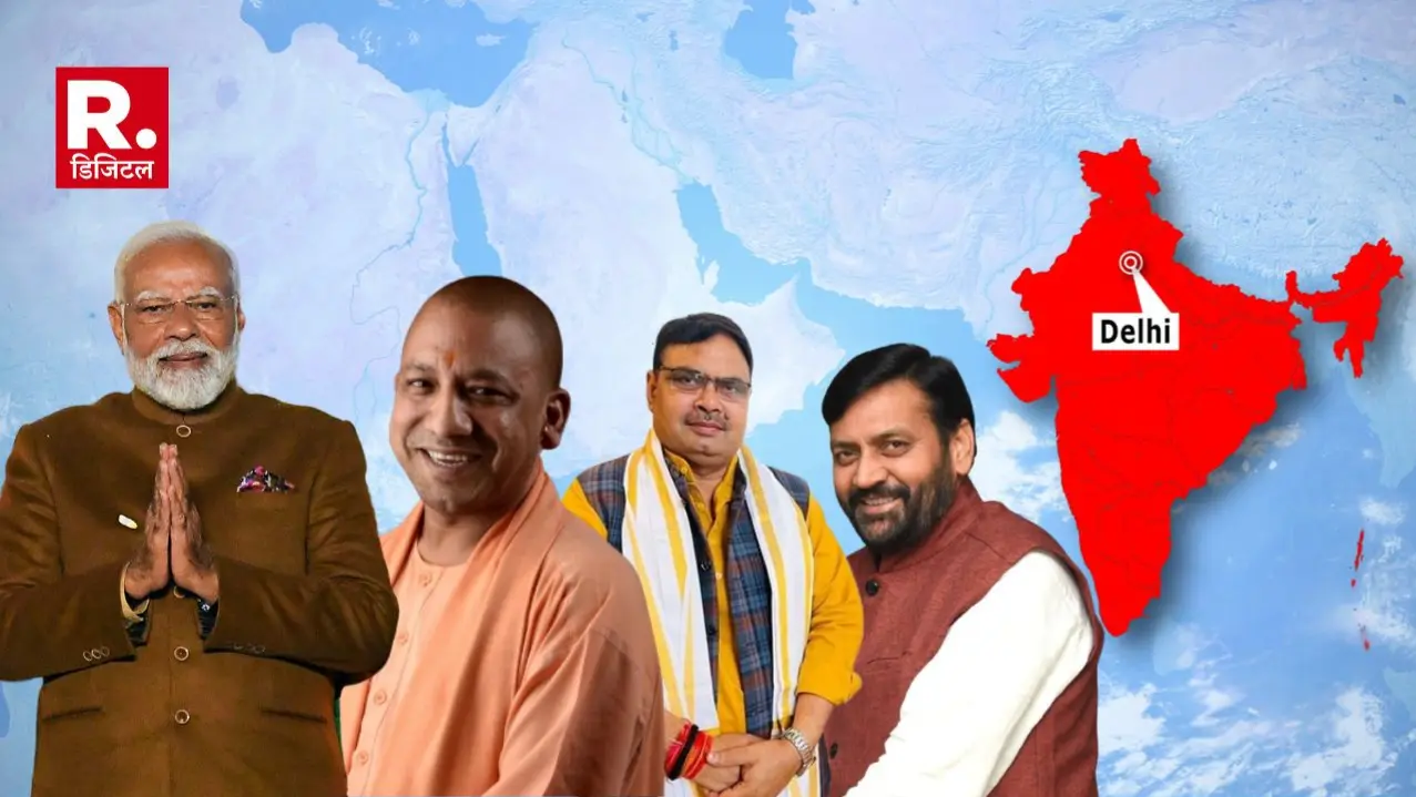 BJP in Centre Delhi and NCR States UP Haryana Rajasthan.