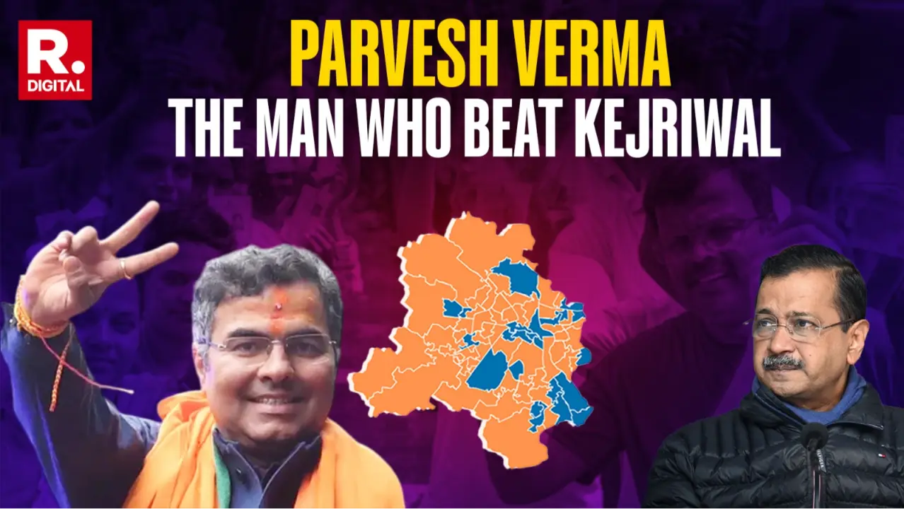 Parvesh Sahib Singh Verma: 5 Things About The 'Giant Slayer' Who Ousted Kejriwal in New Delhi BJP leader Parvesh Verma defeats AAP chief Arvind Kejriwal in New Delhi