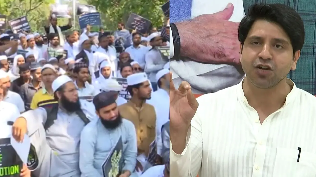 BJP on Muslim organizations protest