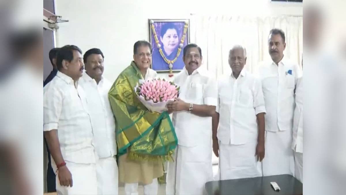 BJP's Piyush Goyal Meets AIADMK's Palaniswami In Chennai, Seat-Sharing Talks Expected
