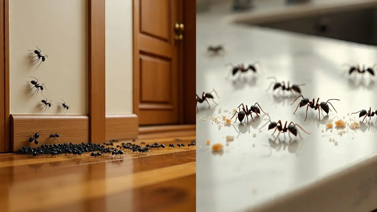 Get Rid of Ants: मिठाई सूंघकर चींटियों ने घर में लगा दी है लाइन... तुरंत ट्राई करें ये सस्ते और कारगर हैक, हो जाएंगी नौ दो ग्यारह Black Ants Removal Tips