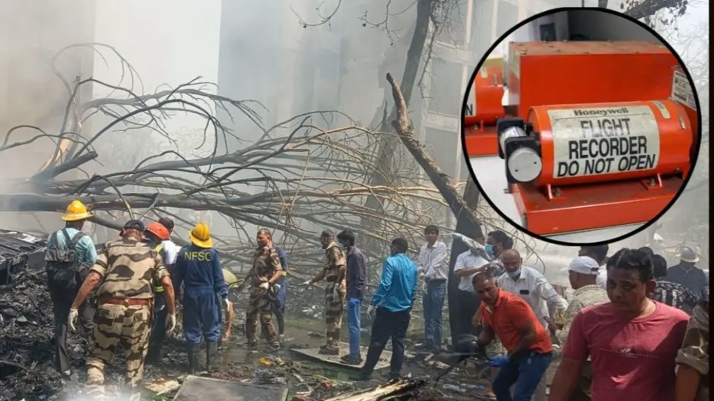 Ahmedabad Plane Crash: Data From Front Black Box Of Crashed Air India Plane Retrieved, Memory Module Accessed Ahmedabad Plane Crash: Data From Front Black Box Of Crashed Air India Plane Retrieved