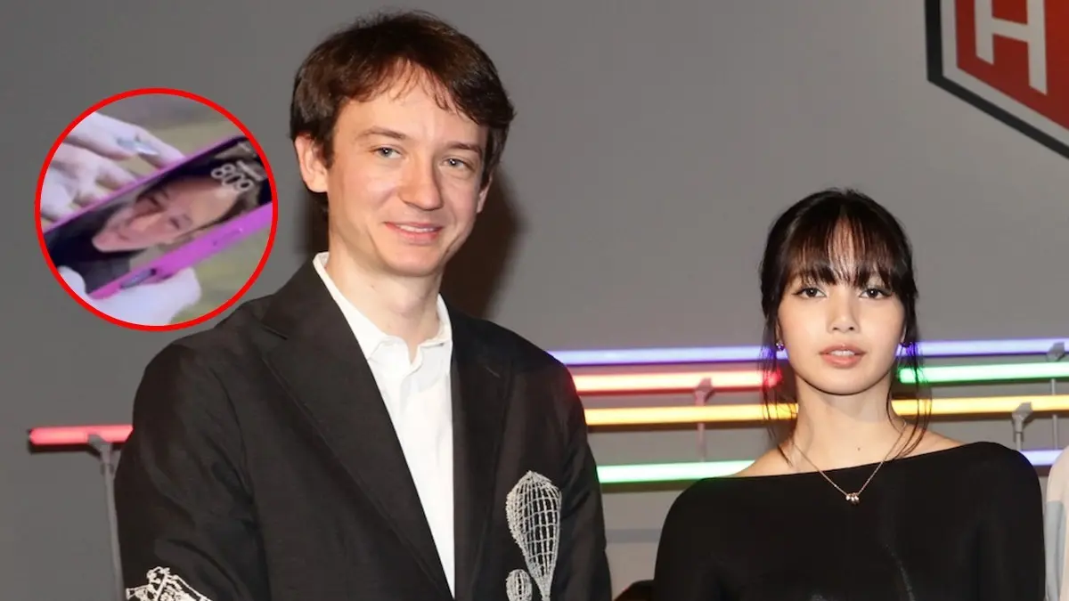 BLACKPINK Lisa with rumoured boyfriend Frederic Arnault