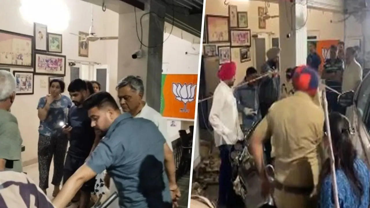 Blast at Manoranjan kalia House Jalandha