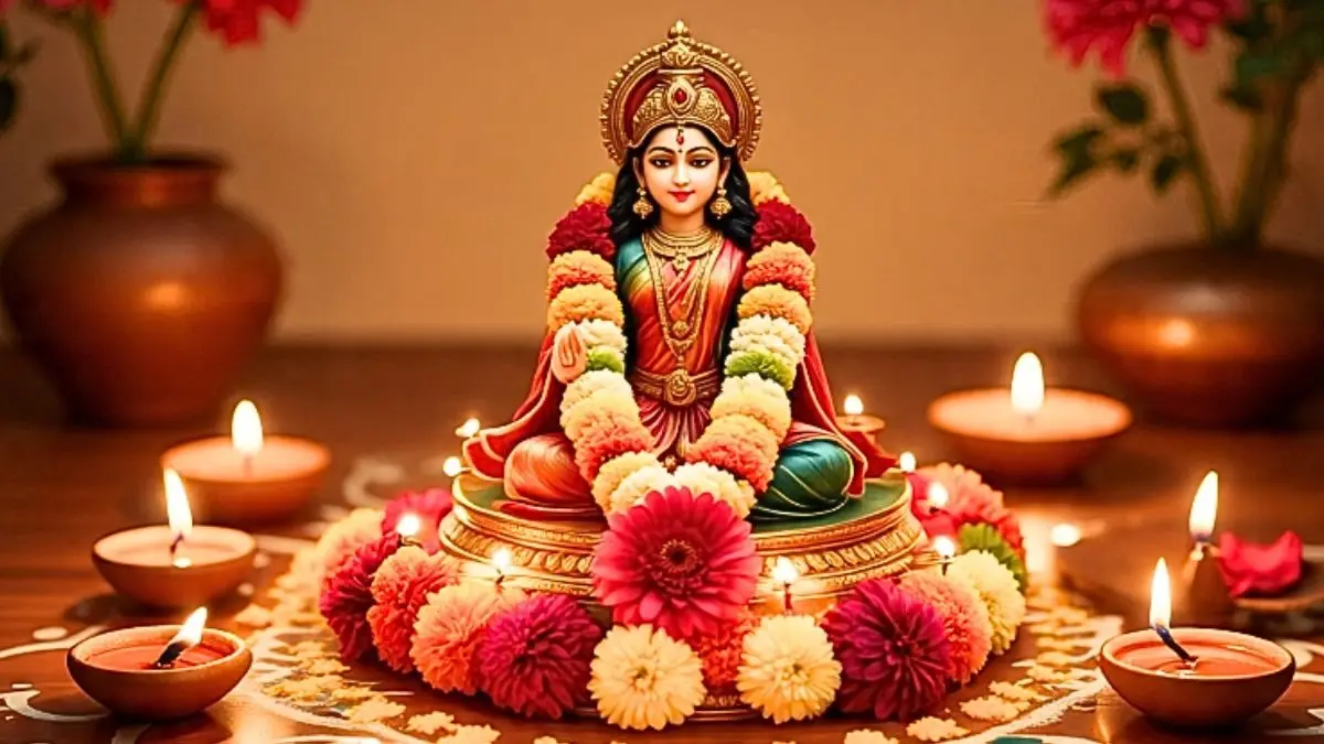 blessings Goddess Lakshmi