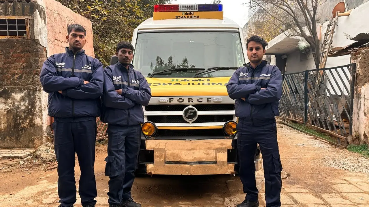blinkit ambulance