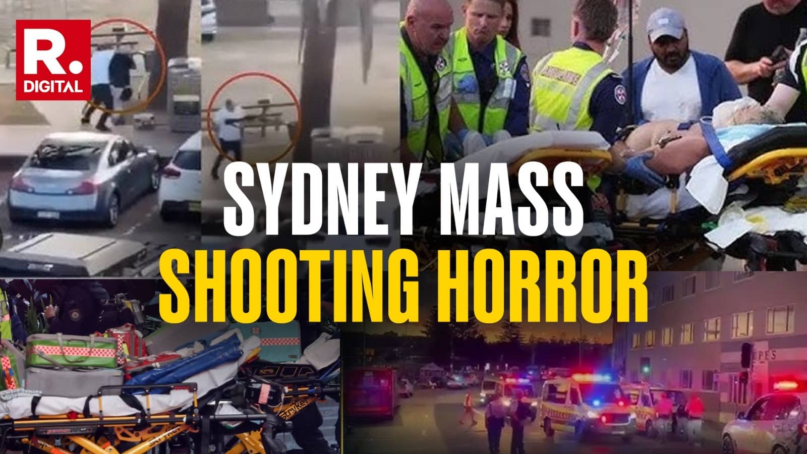 'Bloodbath': Man Who Escaped October 7th Hamas Attack Injured in Bondi Beach Shooting