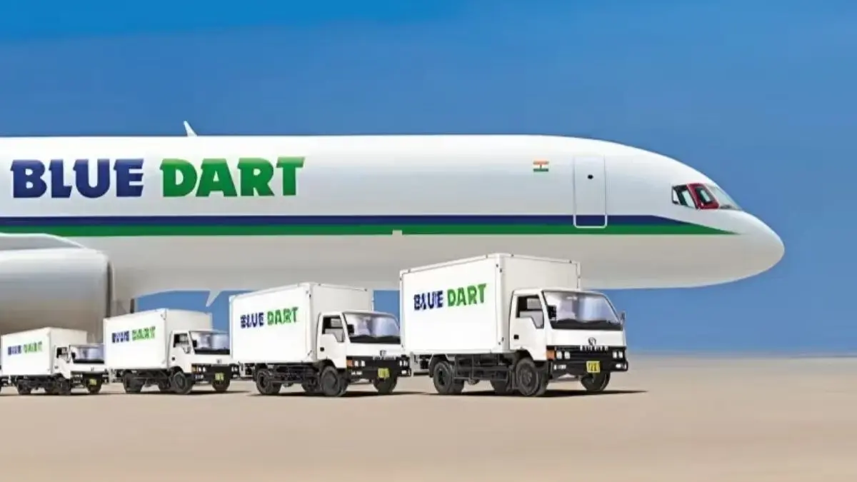 Blue Dart Share Price: Radhakishan Damani Backed Stock Price Nosedives Nearly 6%- Here's Why Blue Dart Express Stock Price