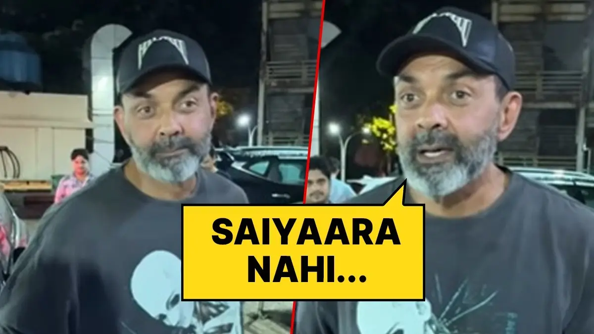 Bobby Deol's reaction on watching Saiyaara