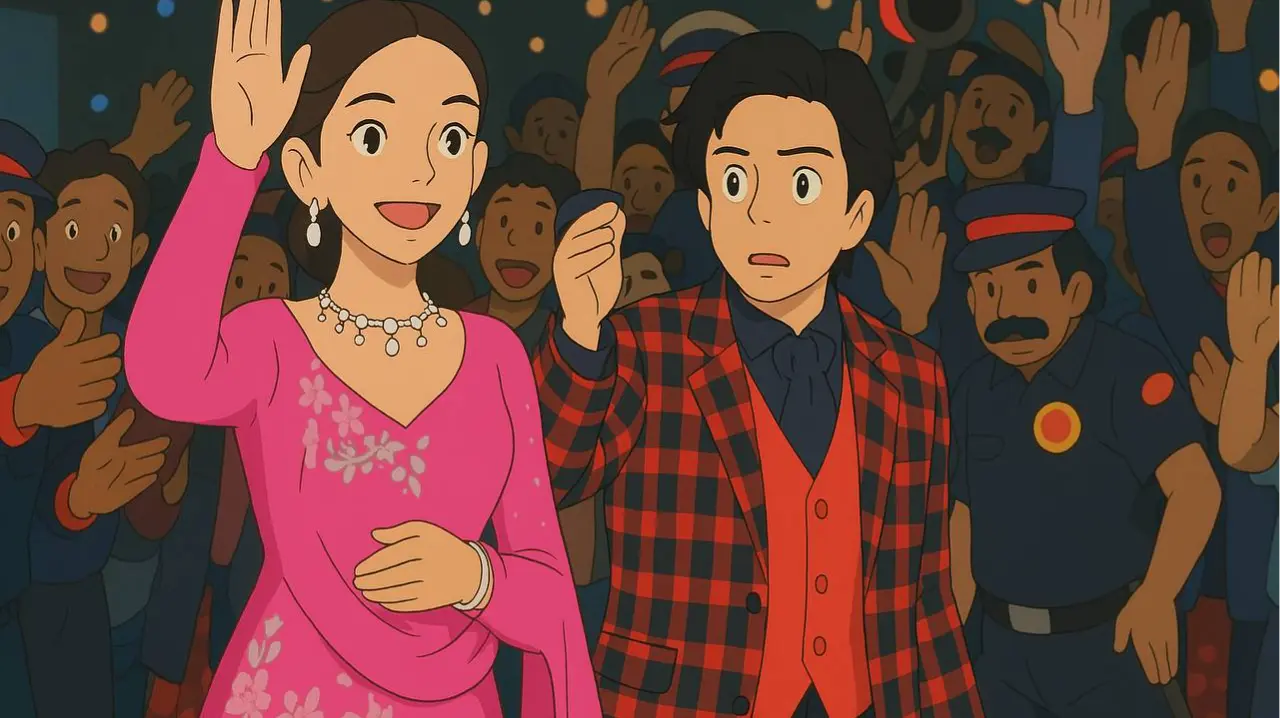 Bollywood Meets Ghibli