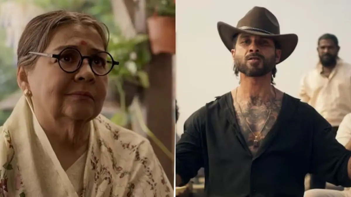 Bollywood movie o Romeo shahid Kapoor as action hero while farida jalal shocking dialogue fans shocked vishal Bhardwaj film starre triptii-dimri nana patekar disha Patani Tamannaah Bhatia