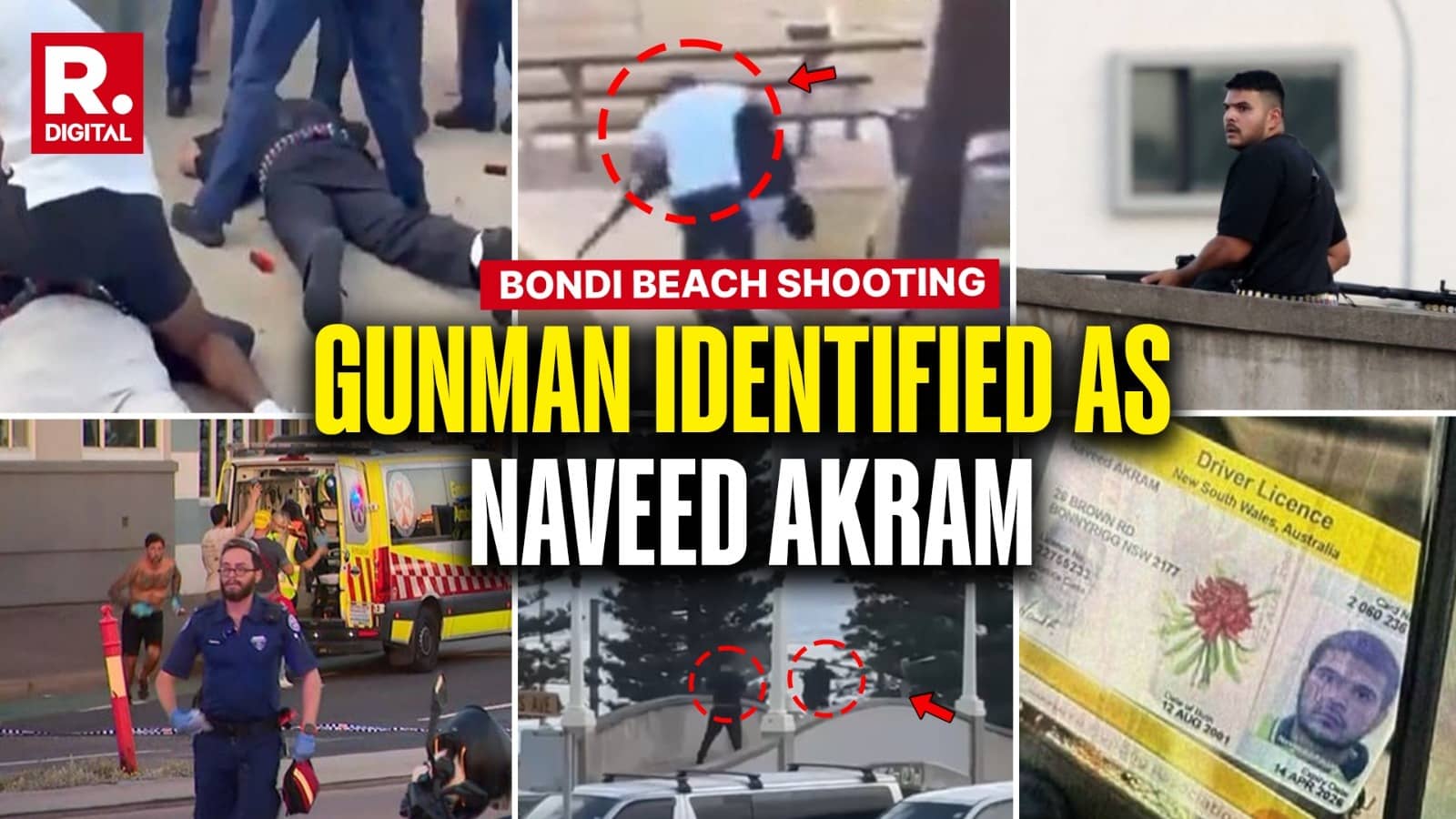 Bondi Beach Shooting: Gunman Identified as 24-Year-Old Naveed Akram | Who Is He?