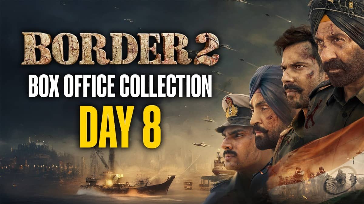 border 2 box office collection day 8 Bollywood hindi film starring sunny deol varun Dhawan Diljit Dosanjh ahan Shetty sonam bajwa and others