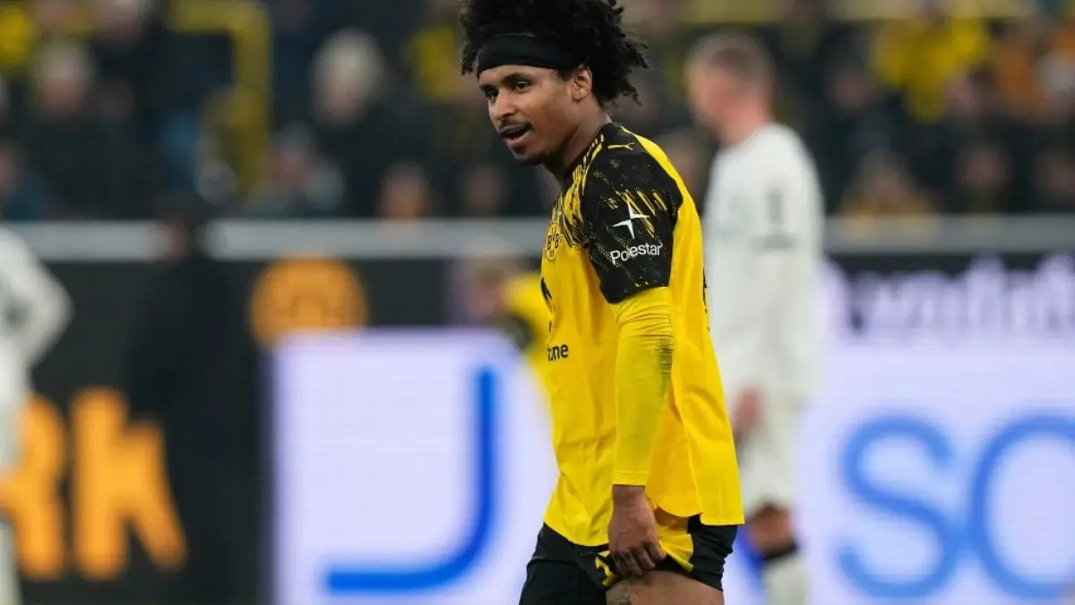 Borussia Dortmund forward Karim Adeyemi