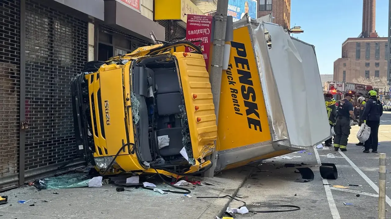 BREAKING: Truck Rams Into Multiple People In Downtown Boston, Several Injured, Two Critical Boston, truck rams into people