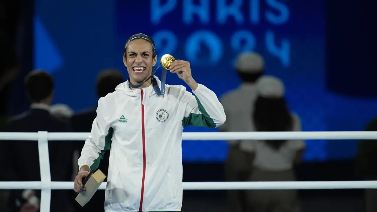 Algeria's Imane Khelif, epicenter of gender controversy, wins gold medal at Paris Olympics in boxing Boxer Imane Khelif