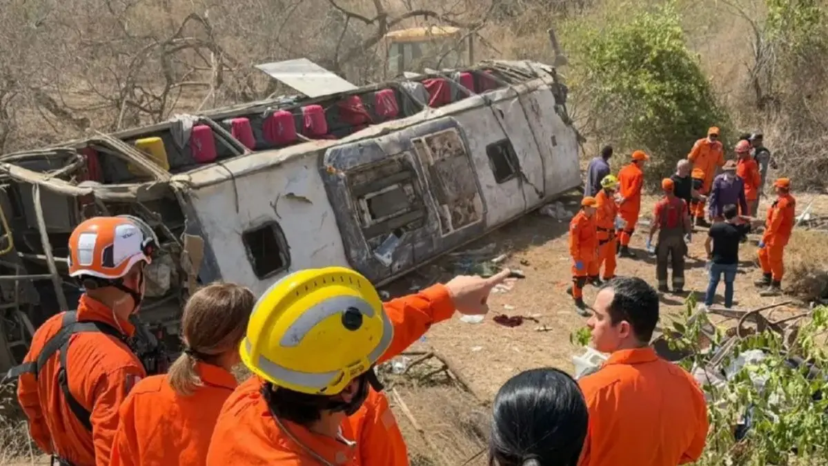 Brazil Bus Accident: ब्राजील में यात्रियों से भरी बस पलटी, भीषण सड़क हादसे में 15 लोगों की मौत; कई घायल Brazil bus accident