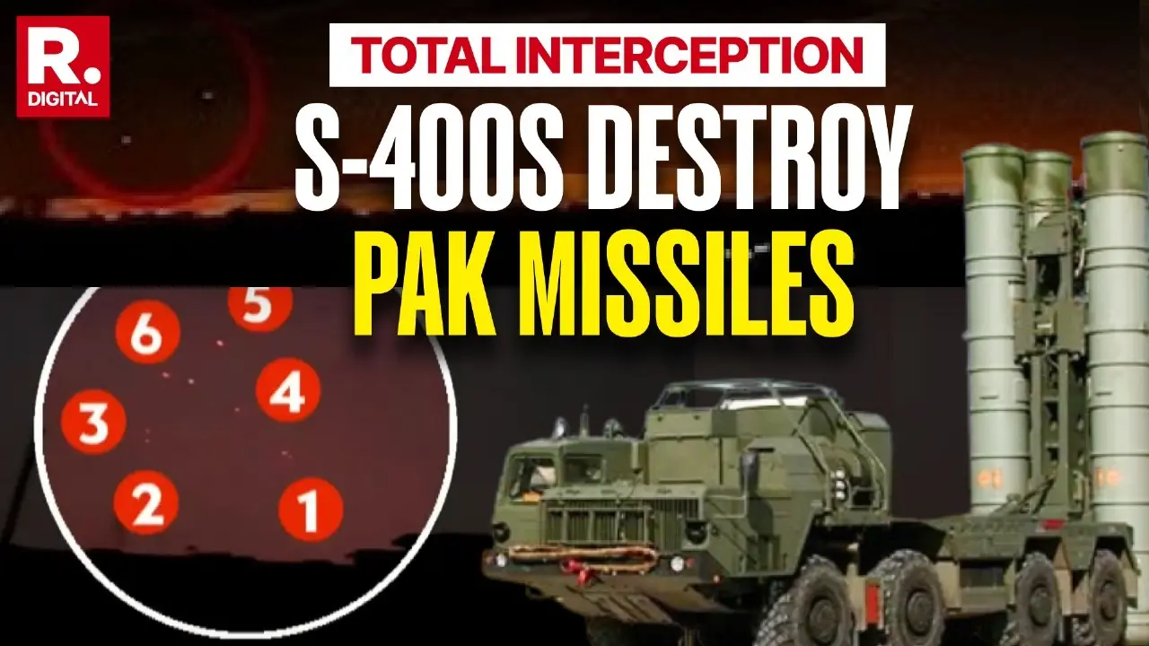 BREAKING: India Intercepts Multiple Pak Missiles Over Jammu | Video