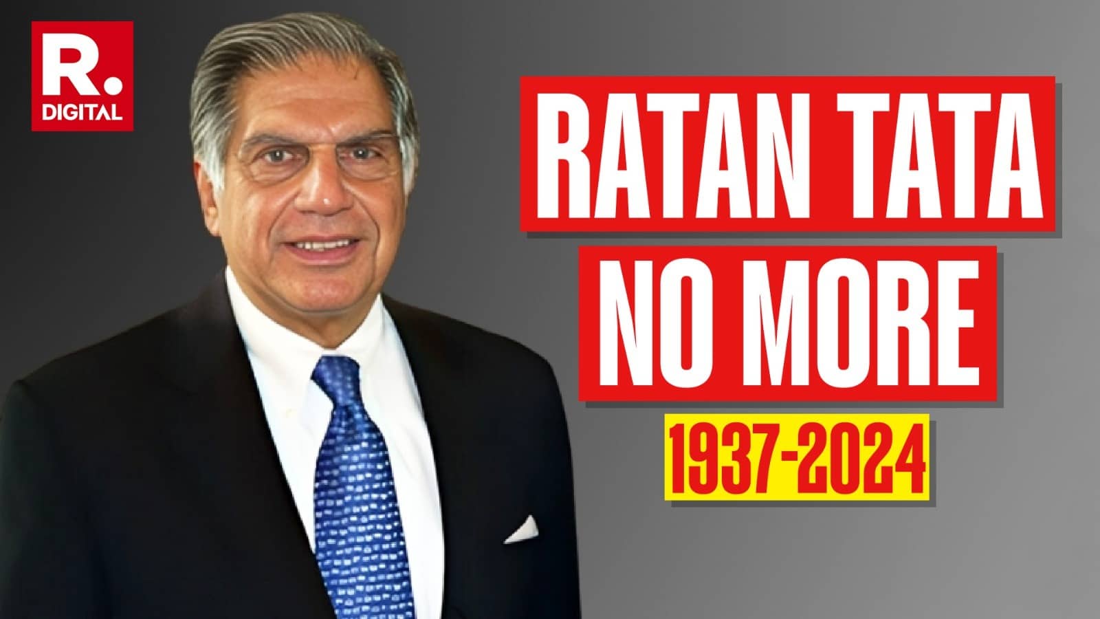 Ratan Tata passes away at 86 | Republic World