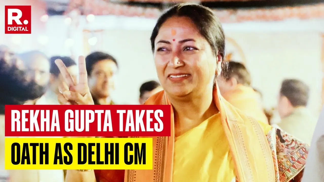 BREAKING: Rekha Gupta Sworn in as Delhi's 4th Woman Chief Minister