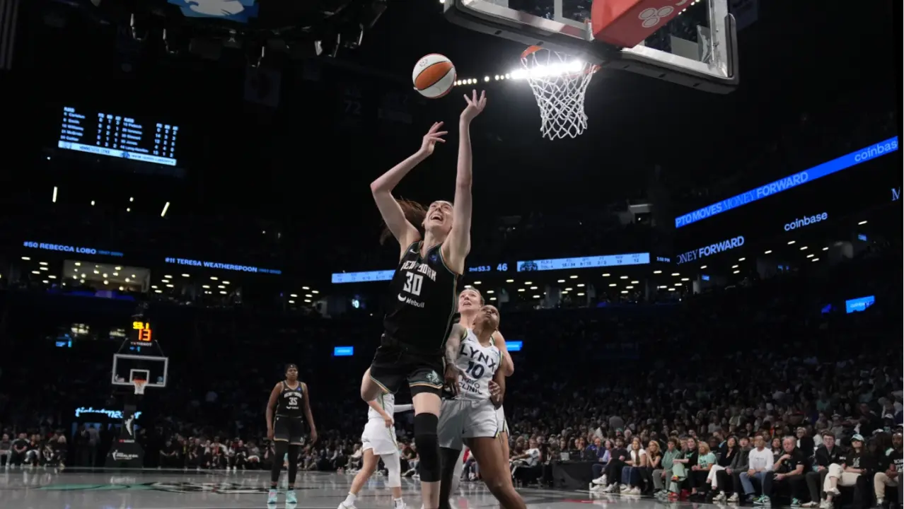 Breanna Stewart and her wife Marta Xargay receive homophobic threats after Game 1 of WNBA Finals Breanna Stewart