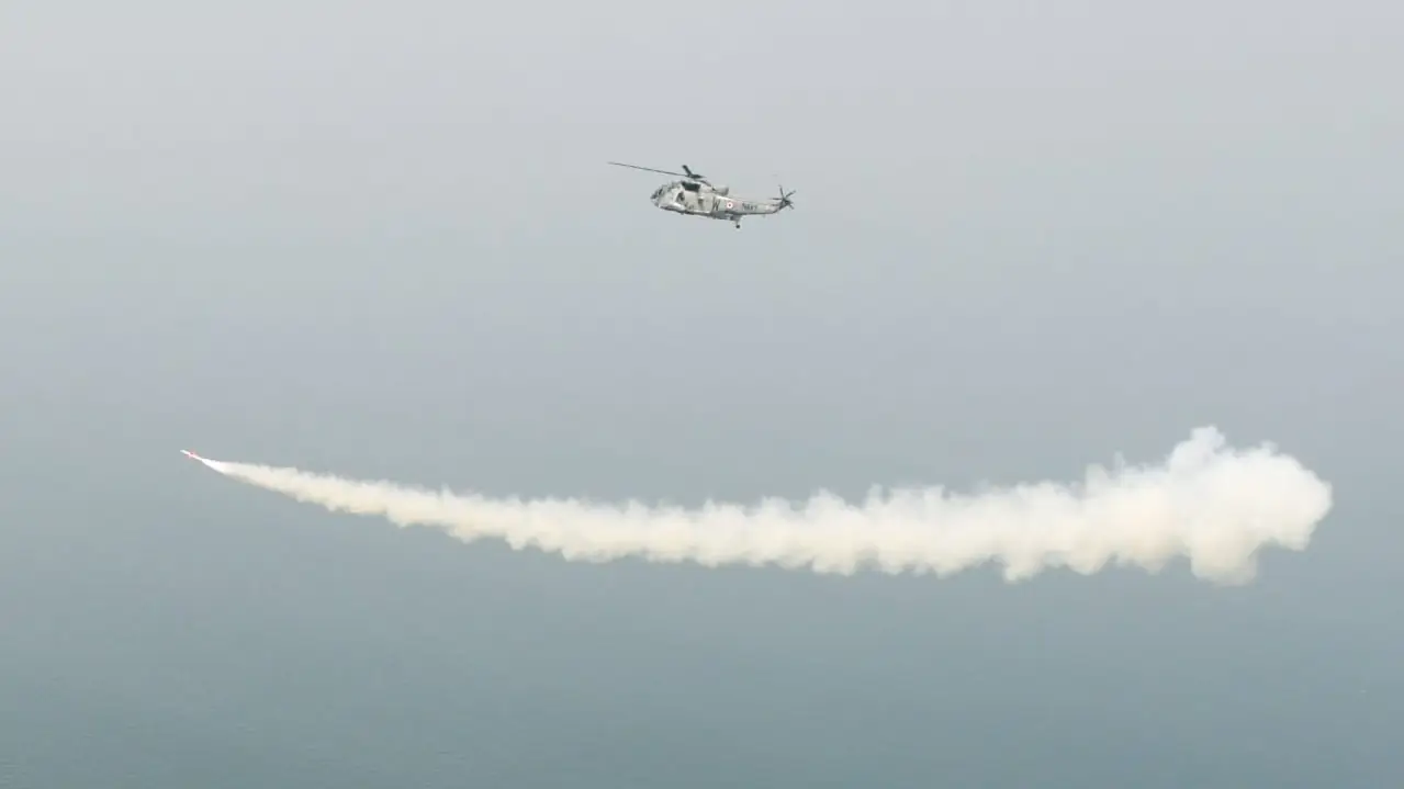 Breathtaking Visuals of Anti-Ship Missile Test Conducted By DRDO and Navy