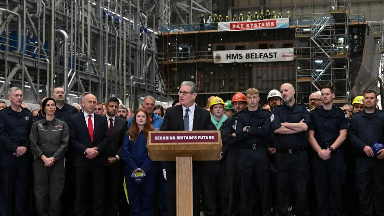 British PM Keir Starmer