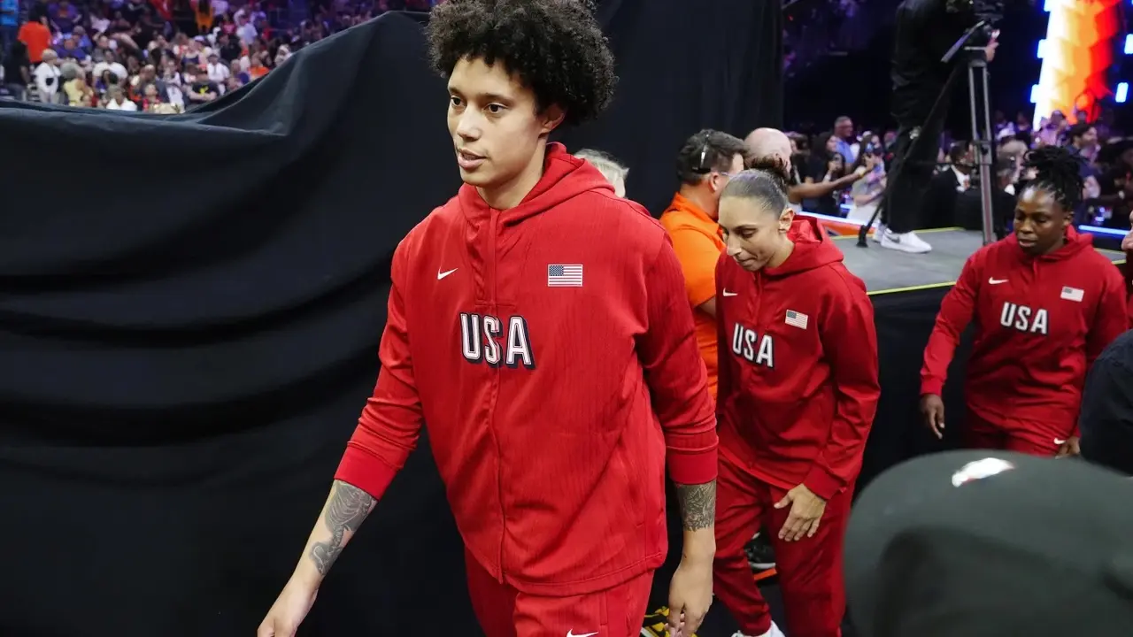 Brittney Griner Honored To Be Wearing A USA Basketball Jersey Again After Time In Russian Prison Brittney Griner