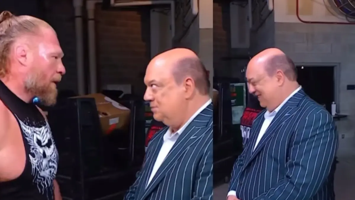 Brock Lesnar and Paul Heyman
