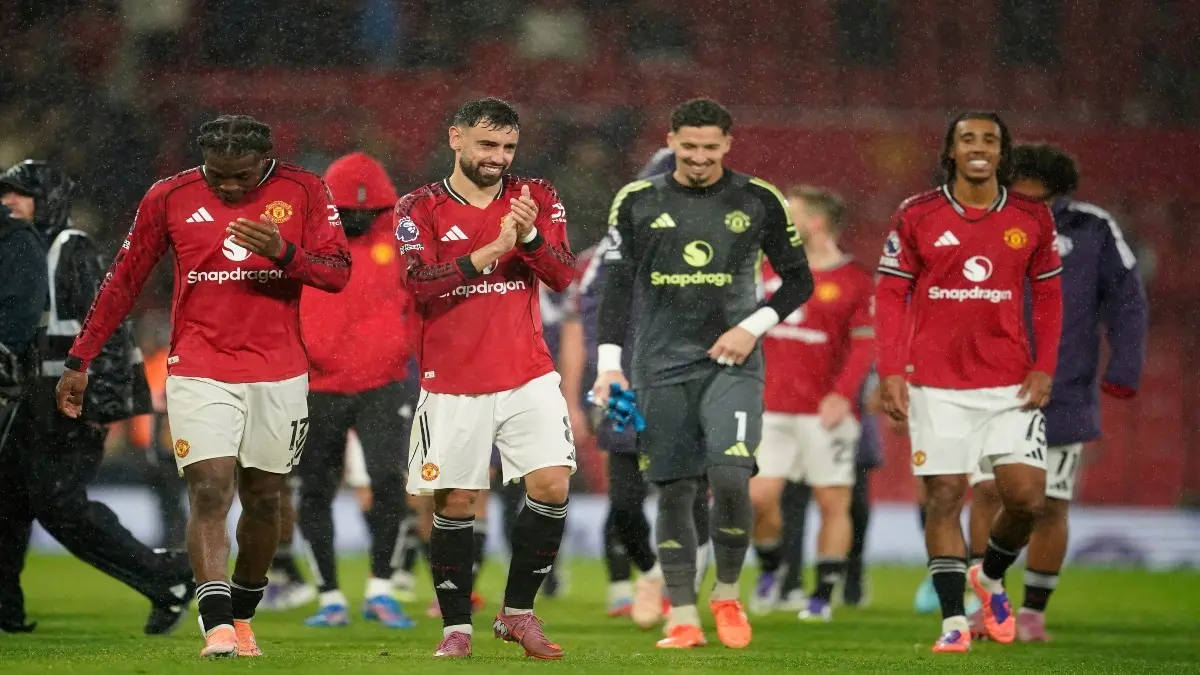Manchester United vs Brentford Live Streaming: When And Where To Watch Premier League In India? Bruno Fernandes celebrates after Manchester United's win over Chelsea